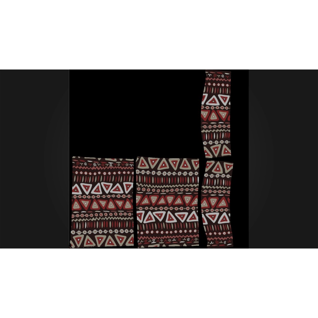 Modern Pillow Collection 3D Model – High-Detail Cushions for Archviz, FBX/OBJ - View 13