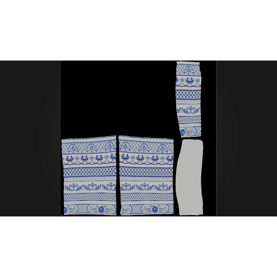 Modern Pillow Collection 3D Model – High-Detail Cushions for Archviz, FBX/OBJ - View 17