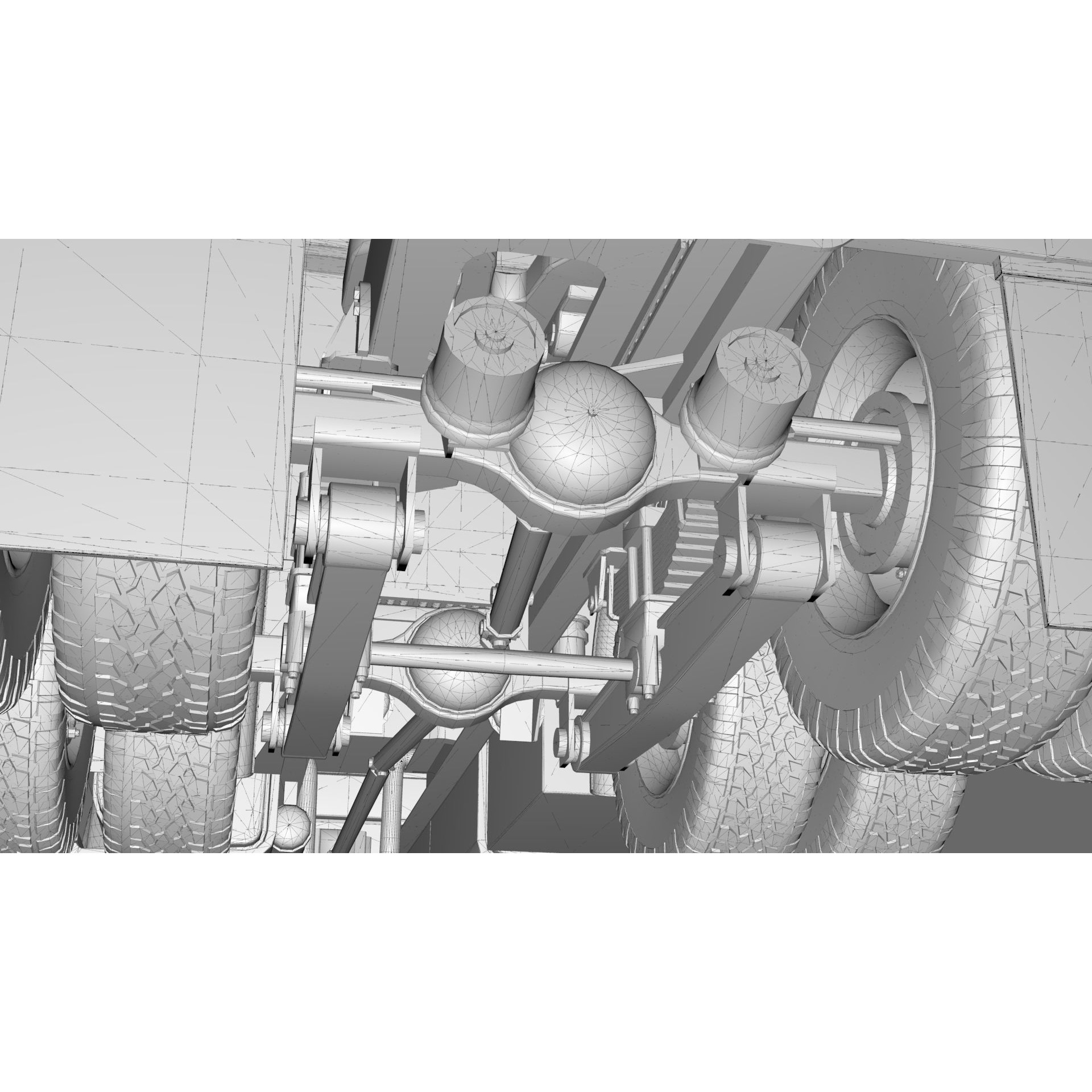 LTL 9000 Sleeper Cab Tandem - Game-Ready 3D Model