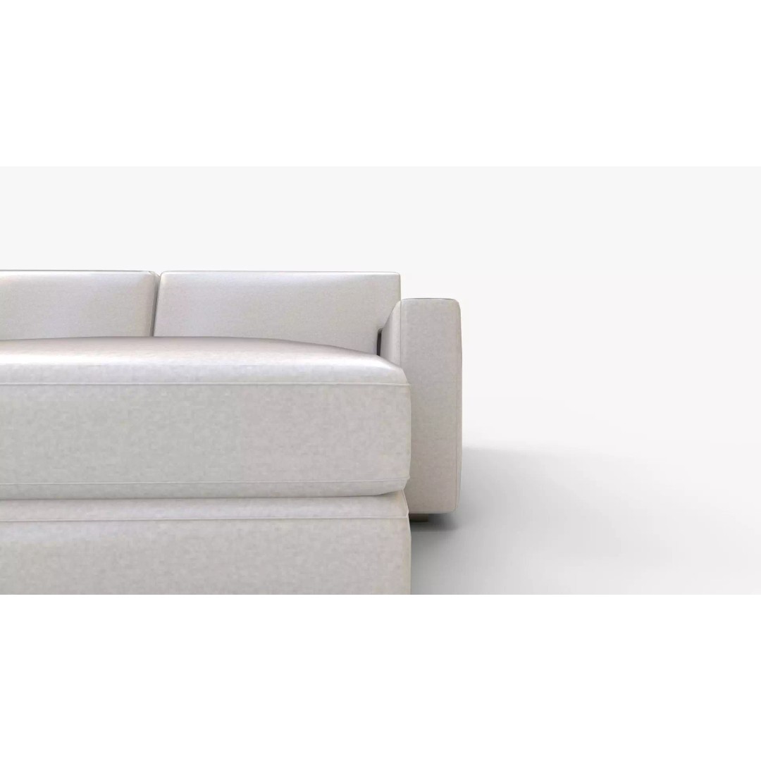 Axis 2 Piece Right Arm Double Chaise Sectional Sofa 3D Model – PBR Textures, Blender, FBX - View 10