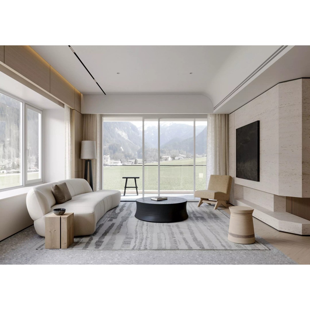 Apartment Interior Scenes 3D Model – Textured Living Room Asset - View 2