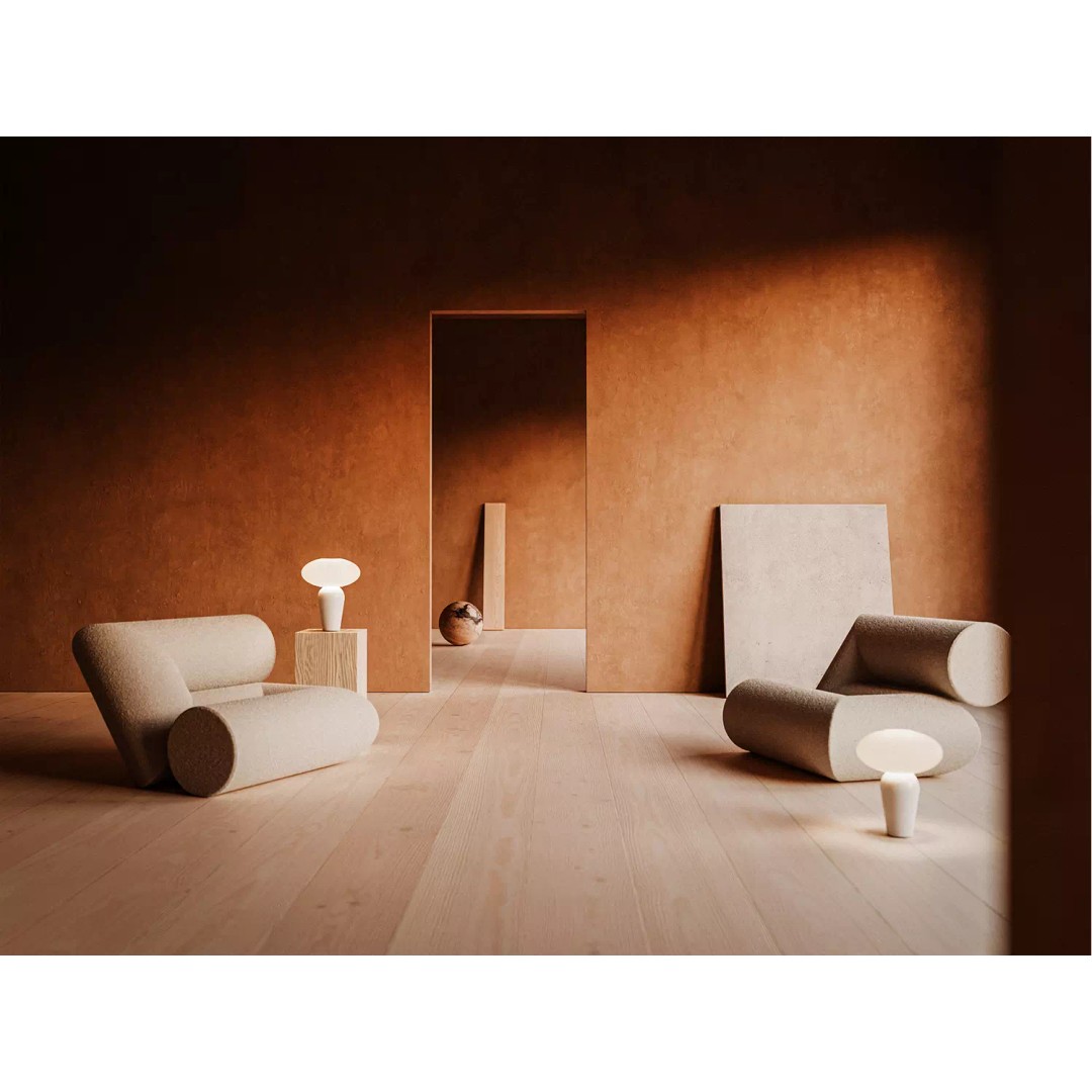 Abstract Spaces 3D Model – Minimalist Interior Design, Keyshot3D - View 2