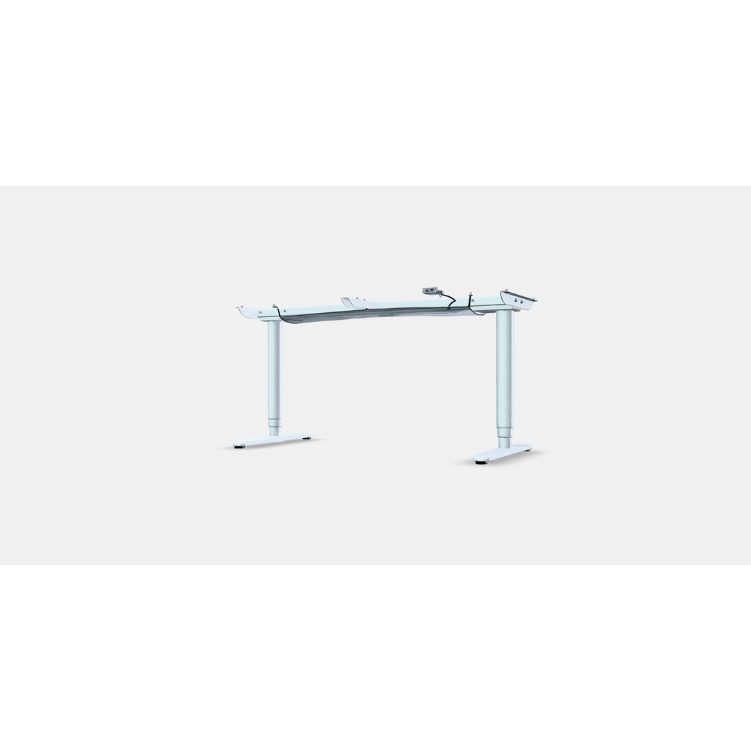 BEKANT Underframe 3D Model – Ergonomic Sit-Stand Desk, FBX, OBJ - View 13