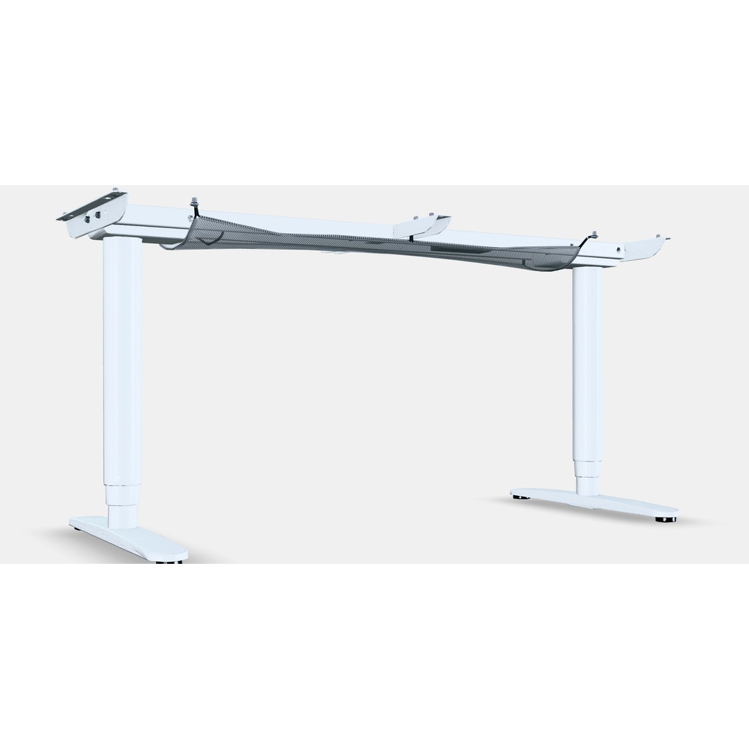 BEKANT Underframe 3D Model – Ergonomic Sit-Stand Desk, FBX, OBJ - View 3