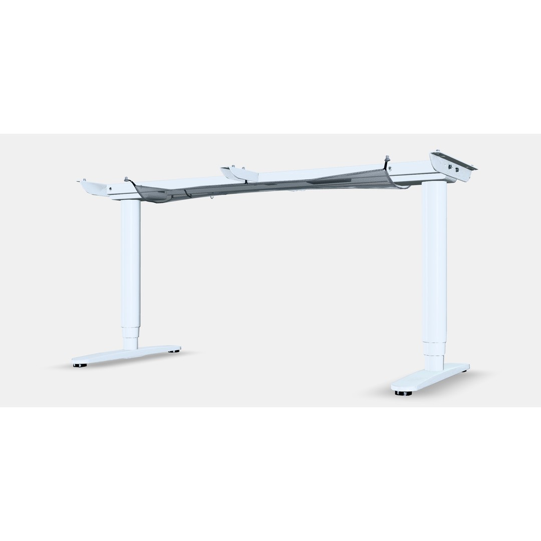 BEKANT Underframe 3D Model – Ergonomic Sit-Stand Desk, FBX, OBJ - View 7