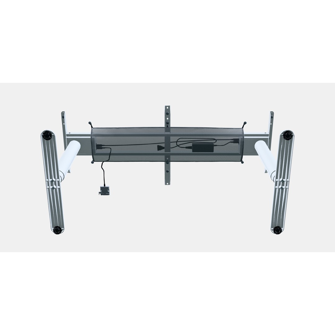 BEKANT Underframe 3D Model – Ergonomic Sit-Stand Desk, FBX, OBJ - View 8