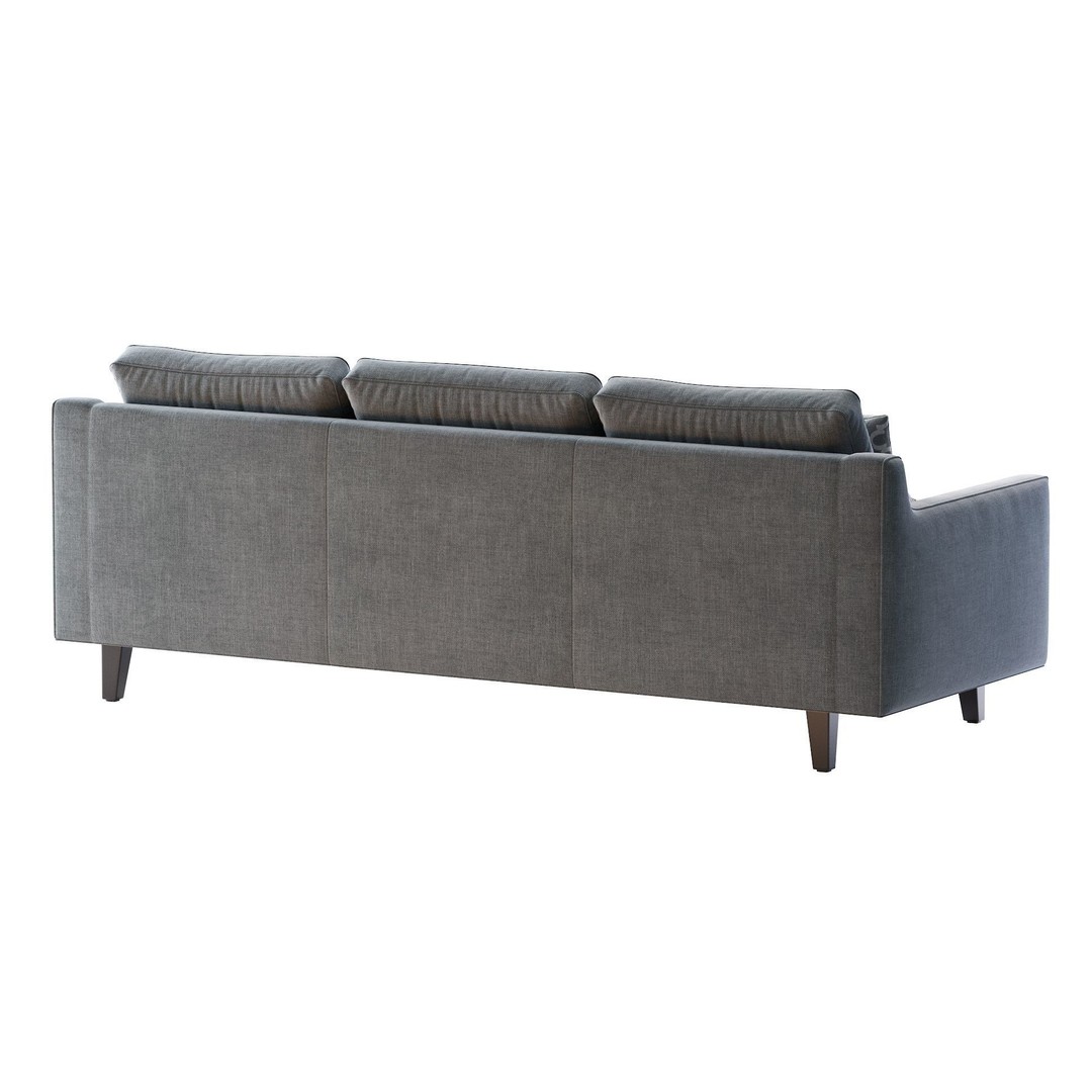 Beverly Sofa 3D Model – Contemporary Sofa with Cushions, OBJ & FBX - View 19