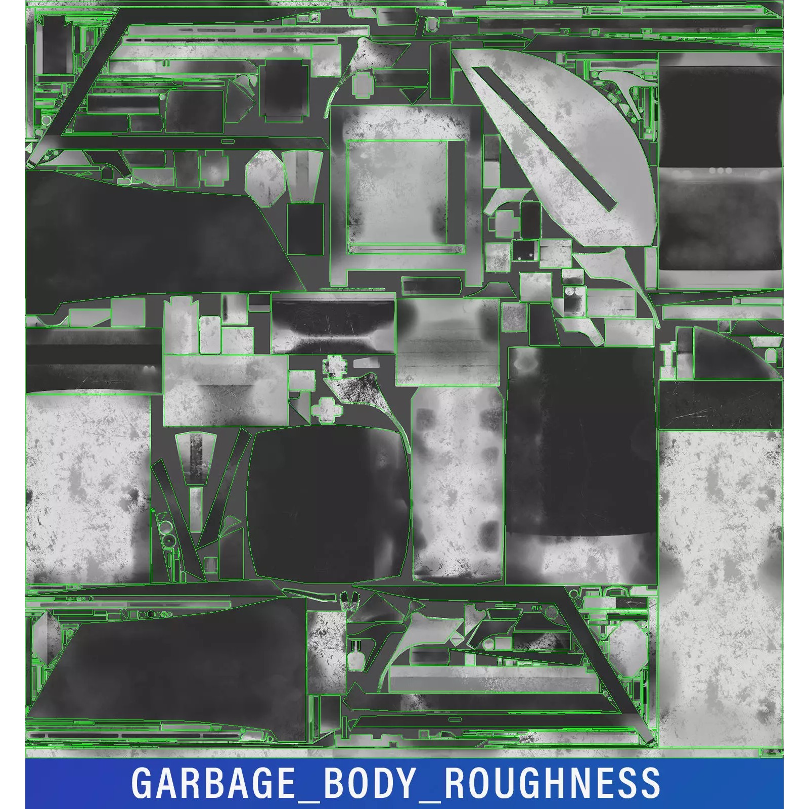 Freightliner M2 106 Garbage Truck - Low-Poly Game-Ready 3D Model