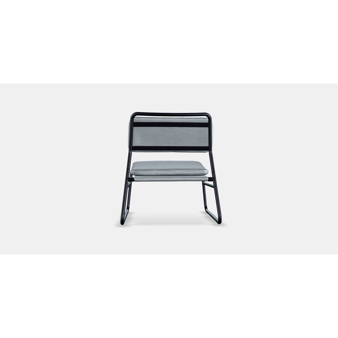 LINNEBACK Easy Chair 2 3D Model – Modern Armchair with PBR Textures - View 15