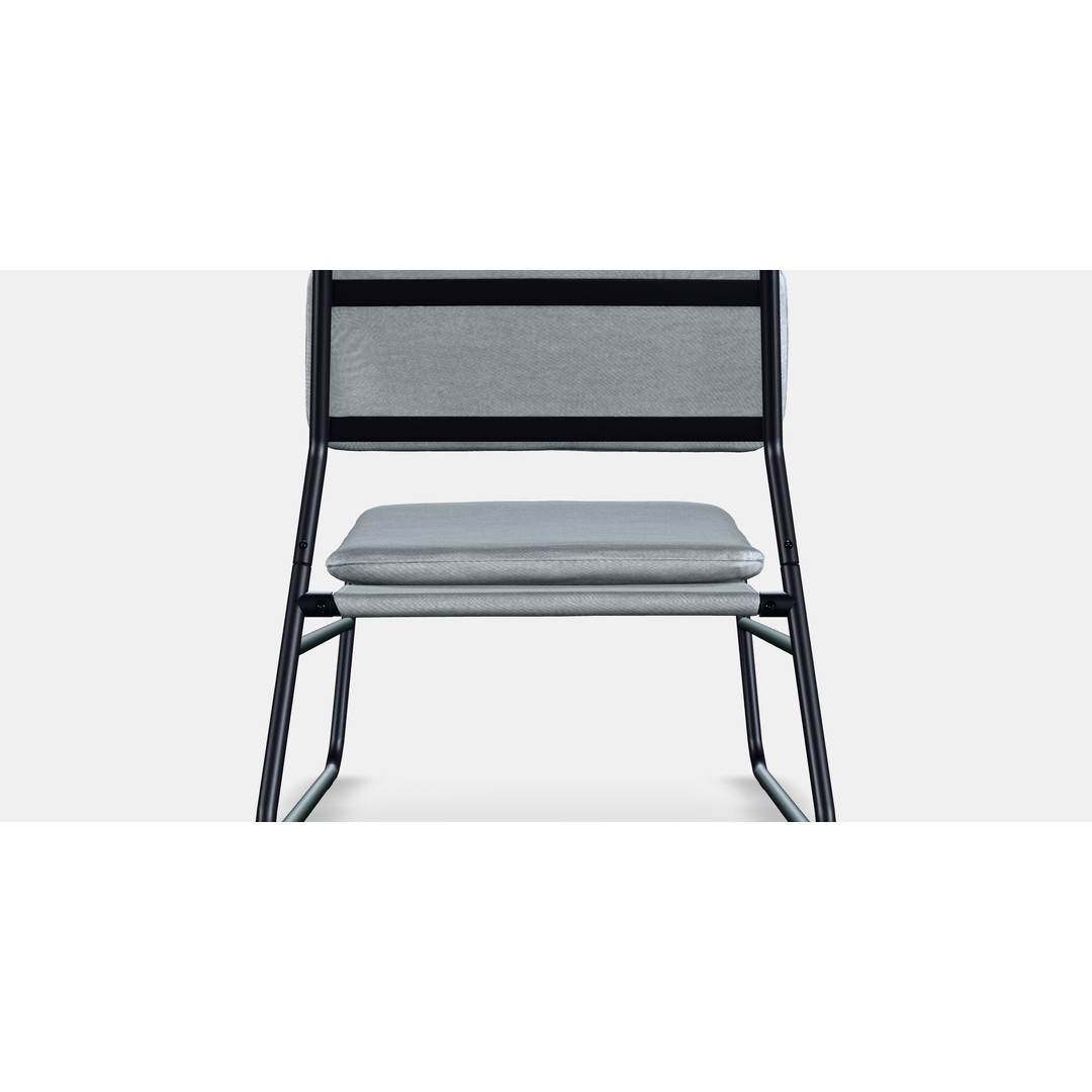 LINNEBACK Easy Chair 2 3D Model – Modern Armchair with PBR Textures - View 16