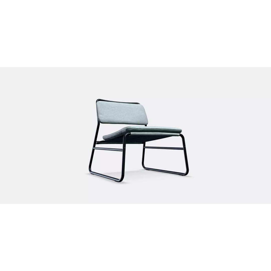 LINNEBACK Easy Chair 2 3D Model – Modern Armchair with PBR Textures - View 2