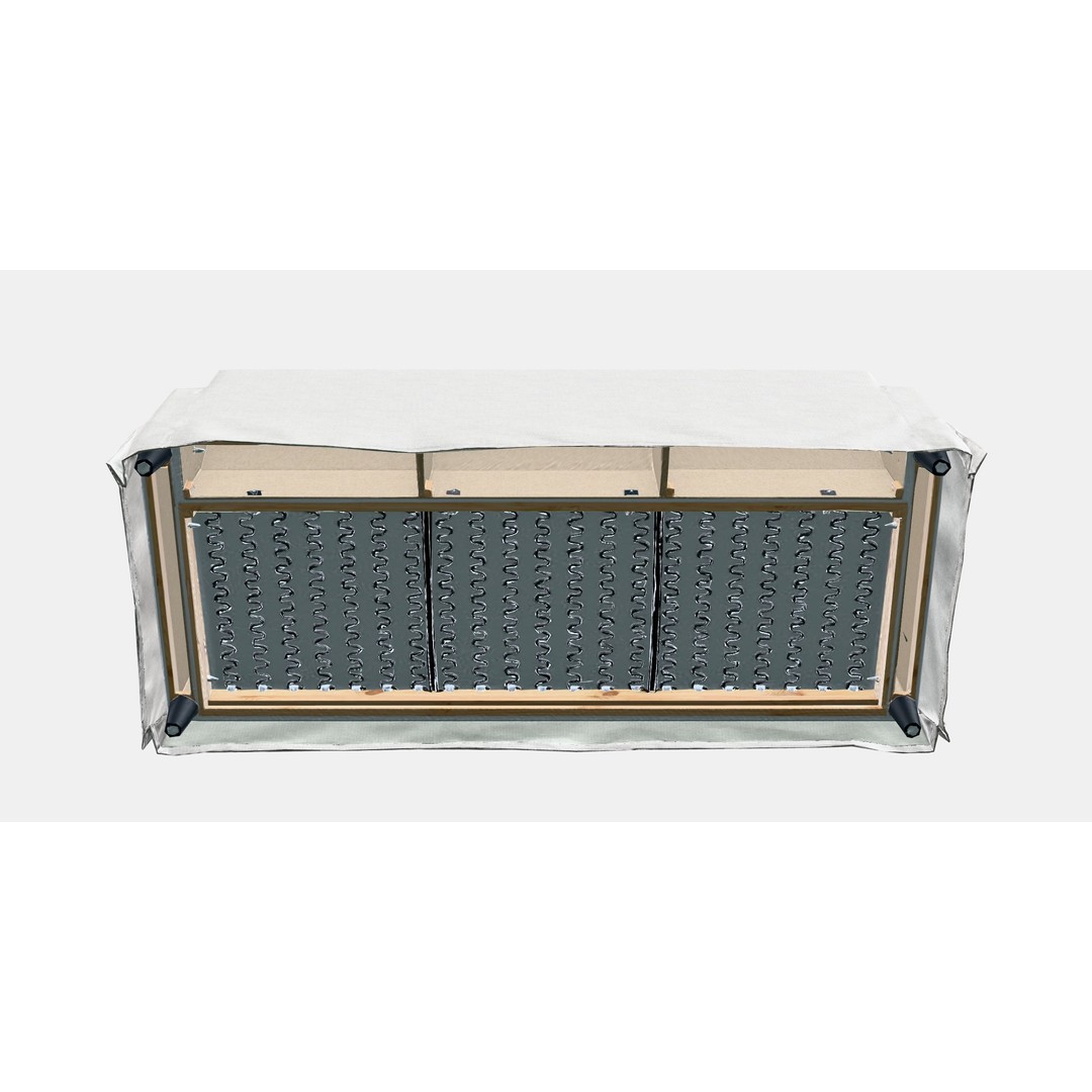 HYLTARP 3D Model – Elegant Sofa Cover with PBR Textures - View 10