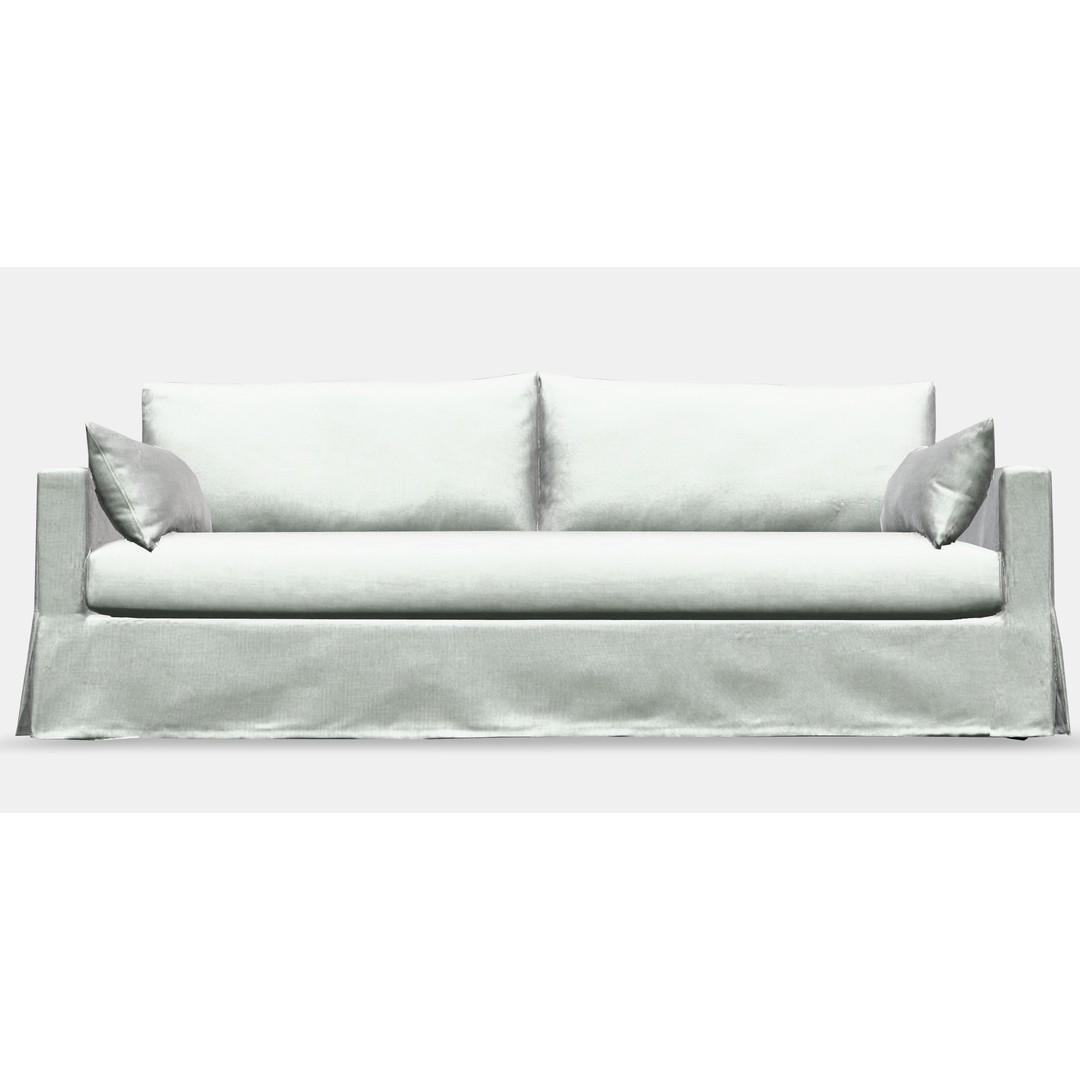 HYLTARP 3D Model – Elegant Sofa Cover with PBR Textures - View 11