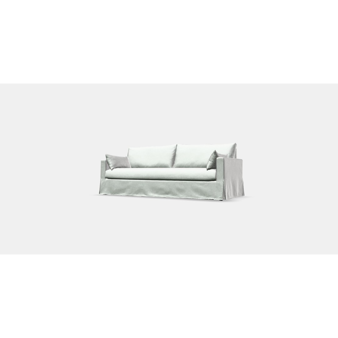 HYLTARP 3D Model – Elegant Sofa Cover with PBR Textures - View 13