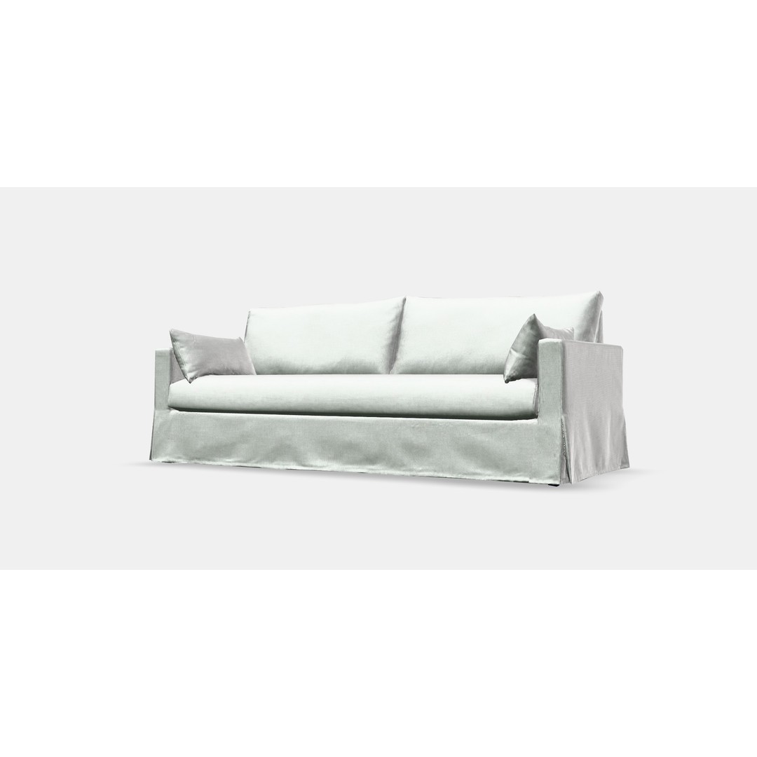 HYLTARP 3D Model – Elegant Sofa Cover with PBR Textures - View 14