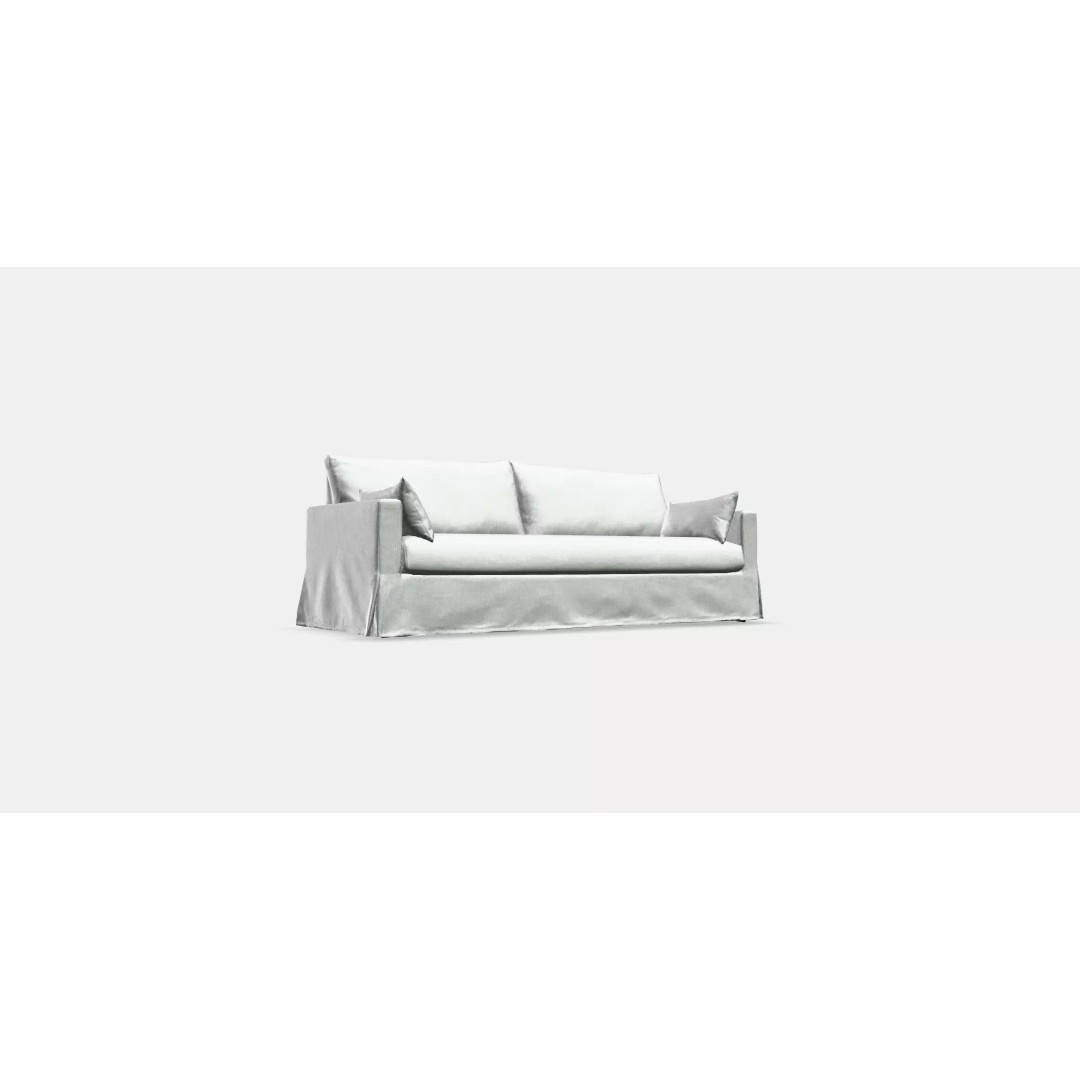 HYLTARP 3D Model – Elegant Sofa Cover with PBR Textures - View 2