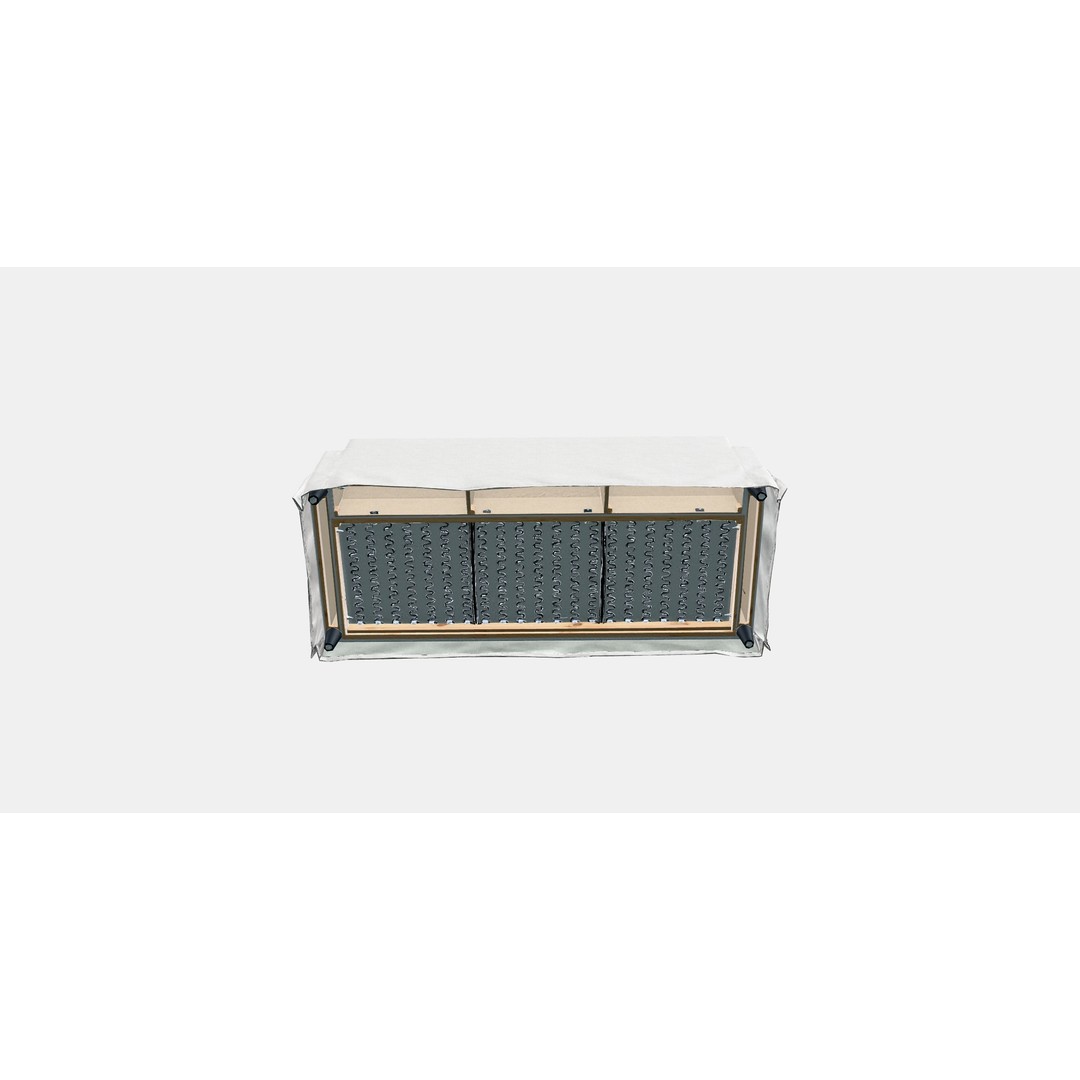 HYLTARP 3D Model – Elegant Sofa Cover with PBR Textures - View 5