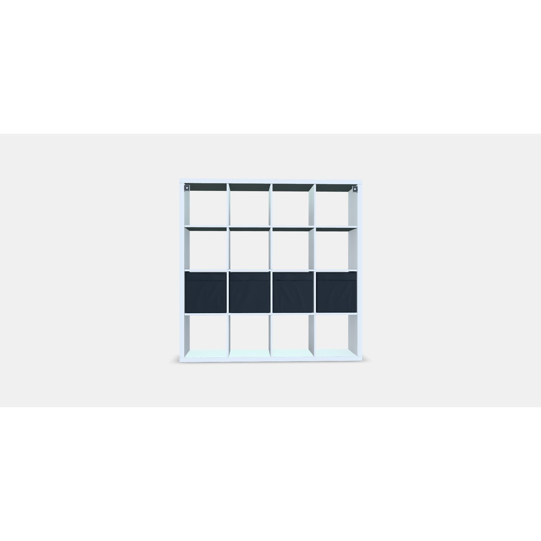 KALLAX Shelving Unit 3D Model – Modern Storage Organizer, FBX - View 15