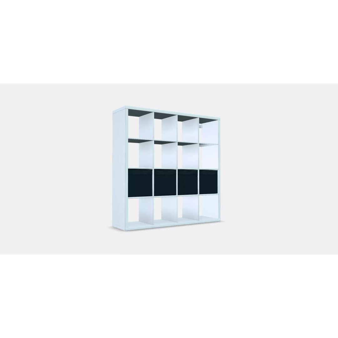 KALLAX Shelving Unit 3D Model – Modern Storage Organizer, FBX - View 2