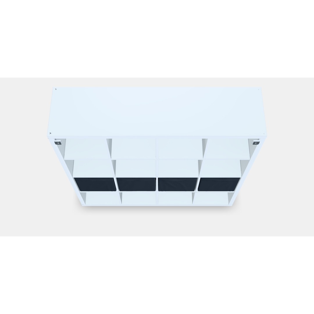 KALLAX Shelving Unit 3D Model – Modern Storage Organizer, FBX - View 6