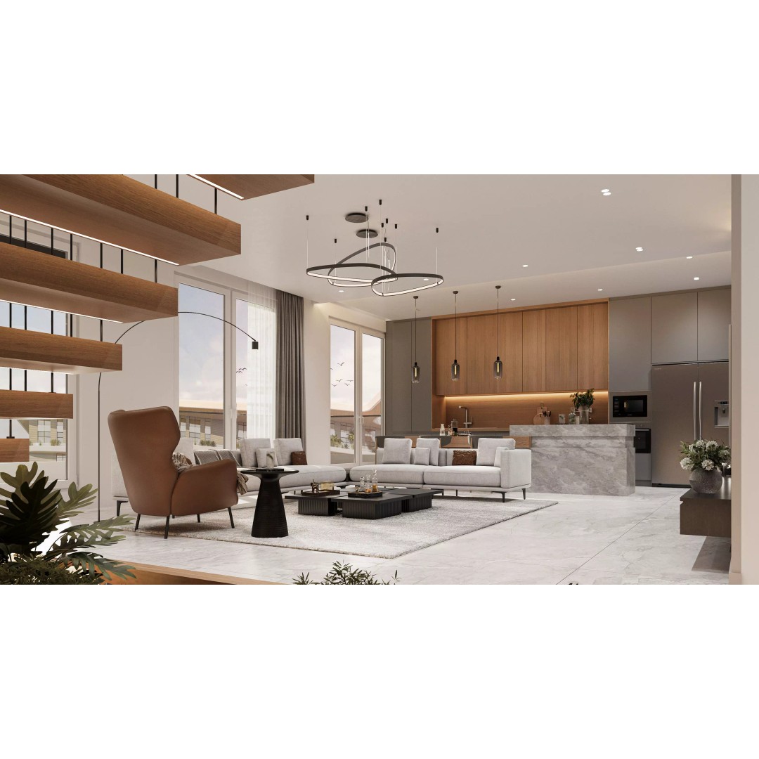 Luxury Duplex Apartment 3D Model – Modern Interior, 3ds Max - View 2