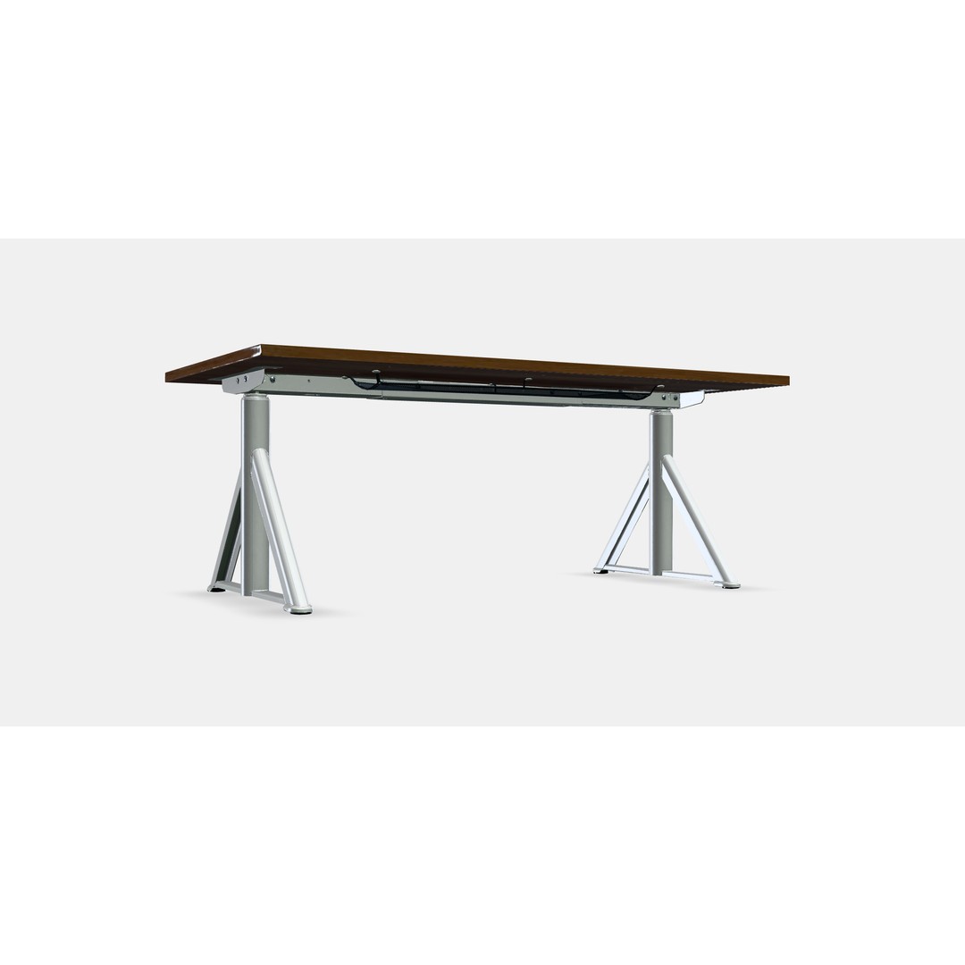 IDASEN Height Adjustable Table 3D Model – Low Poly PBR Furniture for Interior Design - View 10
