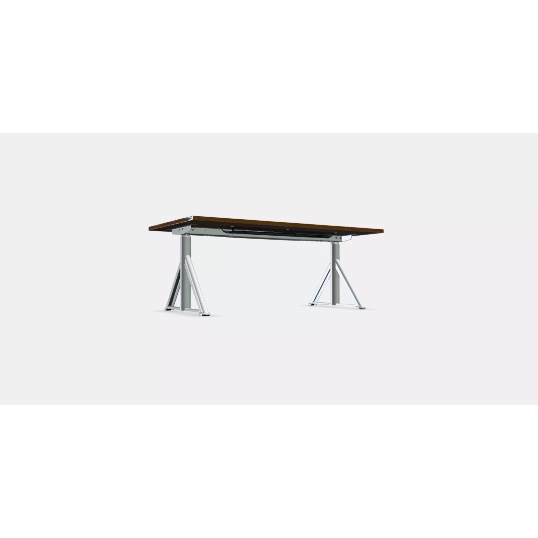 IDASEN Height Adjustable Table 3D Model – Low Poly PBR Furniture for Interior Design - View 2