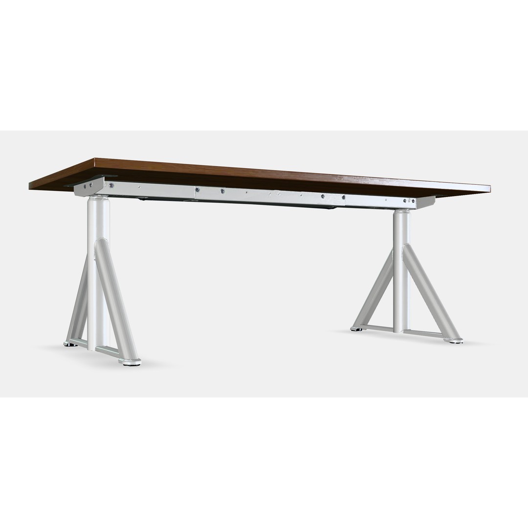 IDASEN Height Adjustable Table 3D Model – Low Poly PBR Furniture for Interior Design - View 4