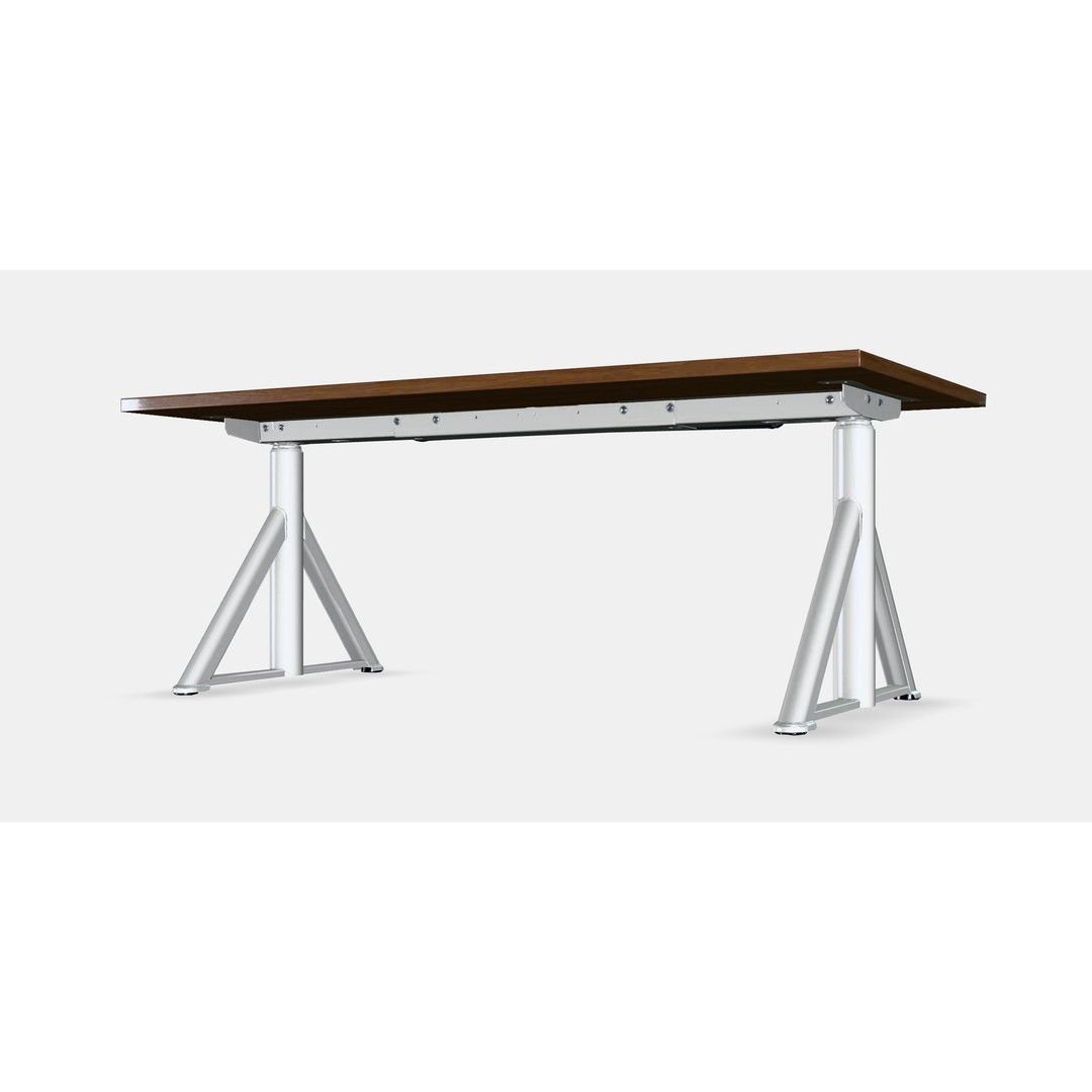 IDASEN Height Adjustable Table 3D Model – Low Poly PBR Furniture for Interior Design - View 6