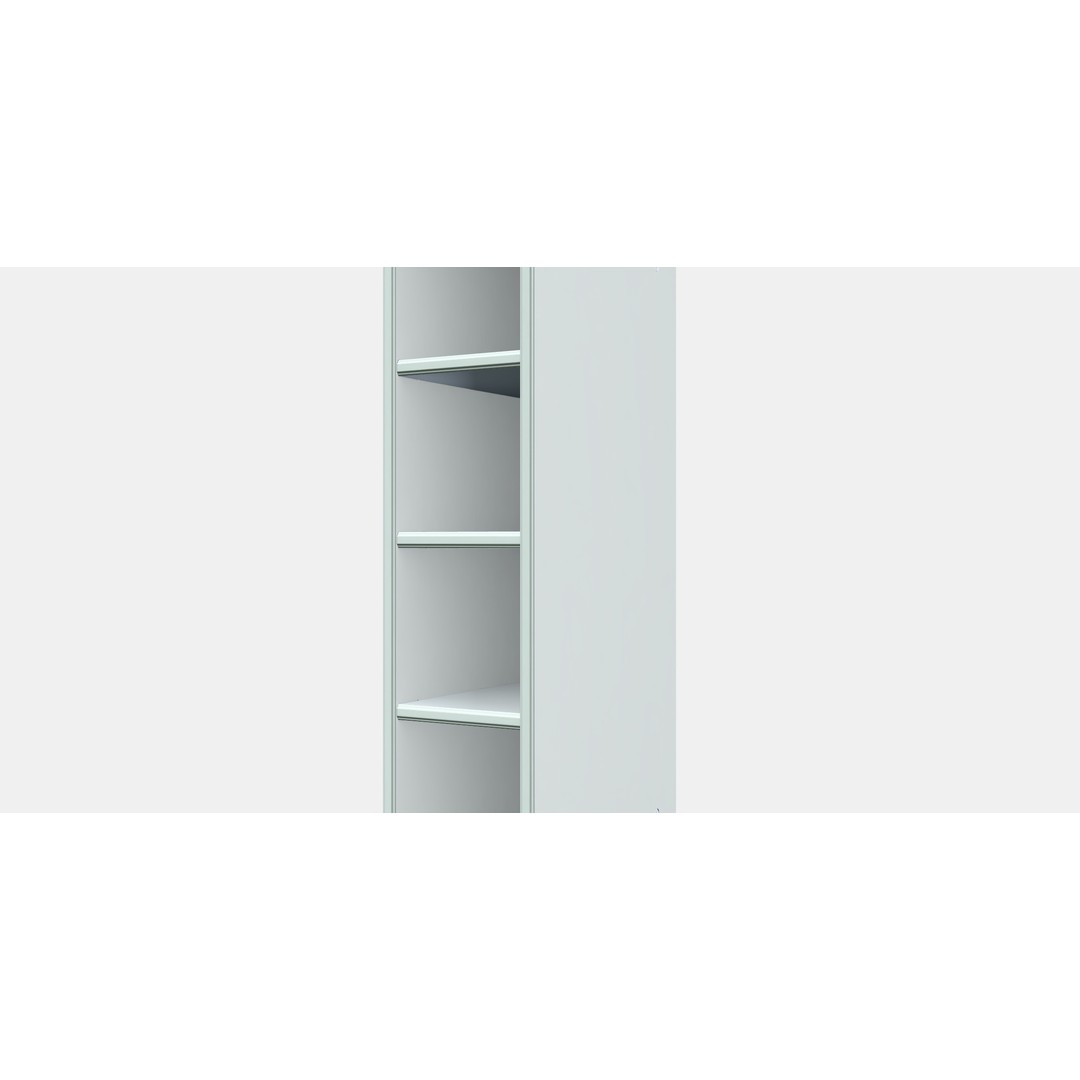 TORNVIKEN Open Cabinet 3D Model – Modern Storage Asset, FBX - View 14