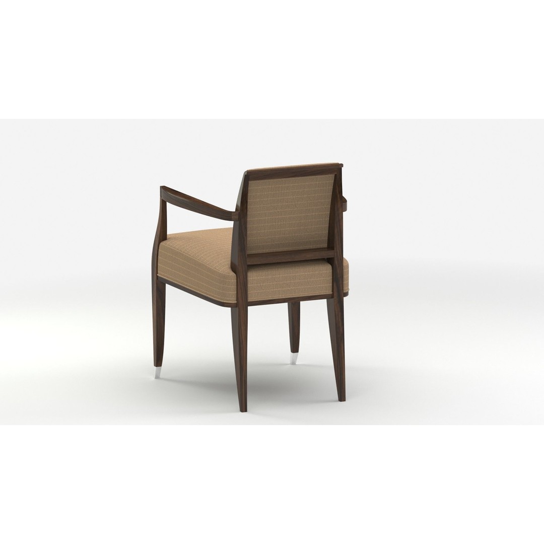 Chair 196 3D Model – Classic Wooden Design, PBR Textures, FBX - View 11