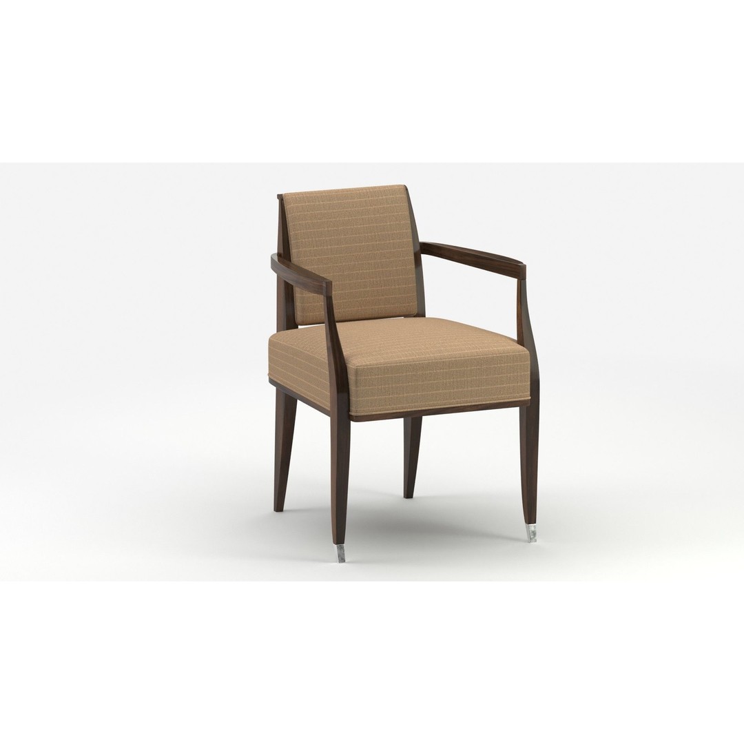 Chair 196 3D Model – Classic Wooden Design, PBR Textures, FBX - View 17