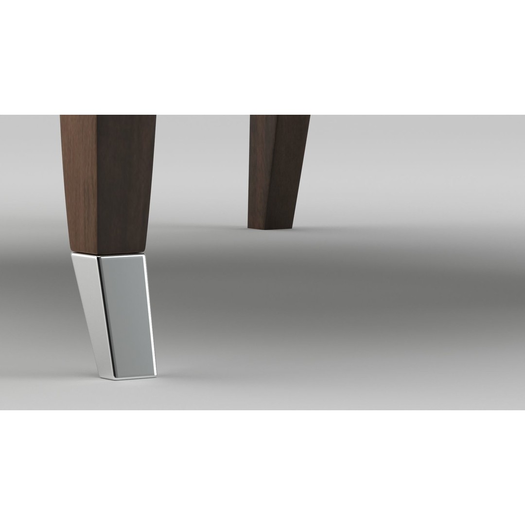 Chair 196 3D Model – Classic Wooden Design, PBR Textures, FBX - View 4