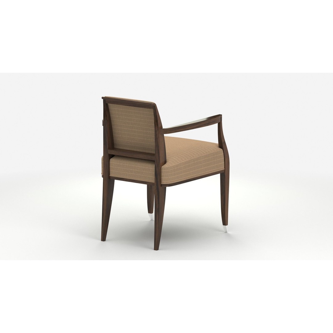 Chair 196 3D Model – Classic Wooden Design, PBR Textures, FBX - View 9