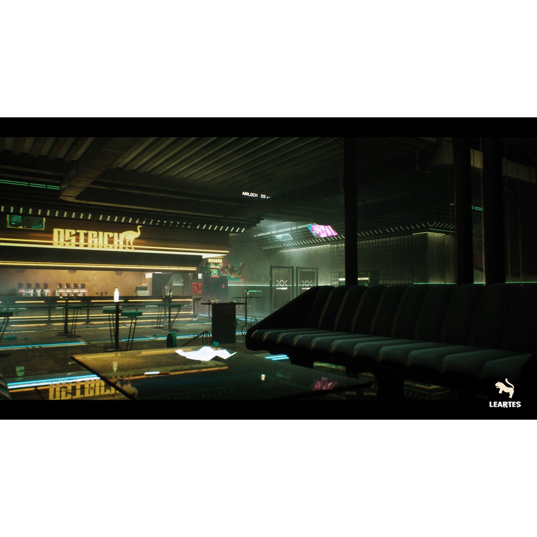 Cyberpunk City 3D Model – Low Poly Game Asset Bundle, FBX
