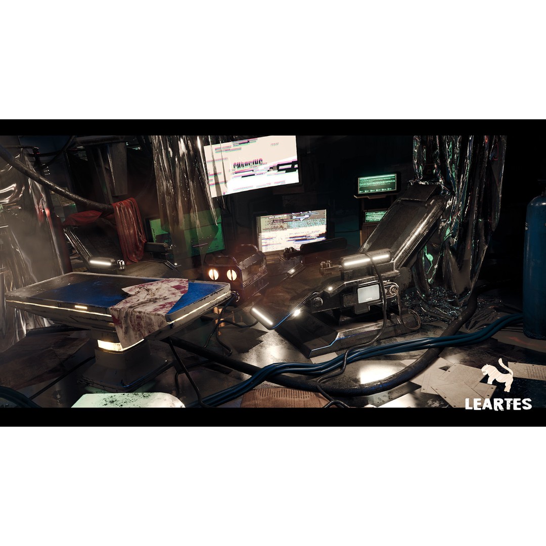 Cyberpunk City 3D Model – Low Poly Game Asset Bundle, FBX - View 10
