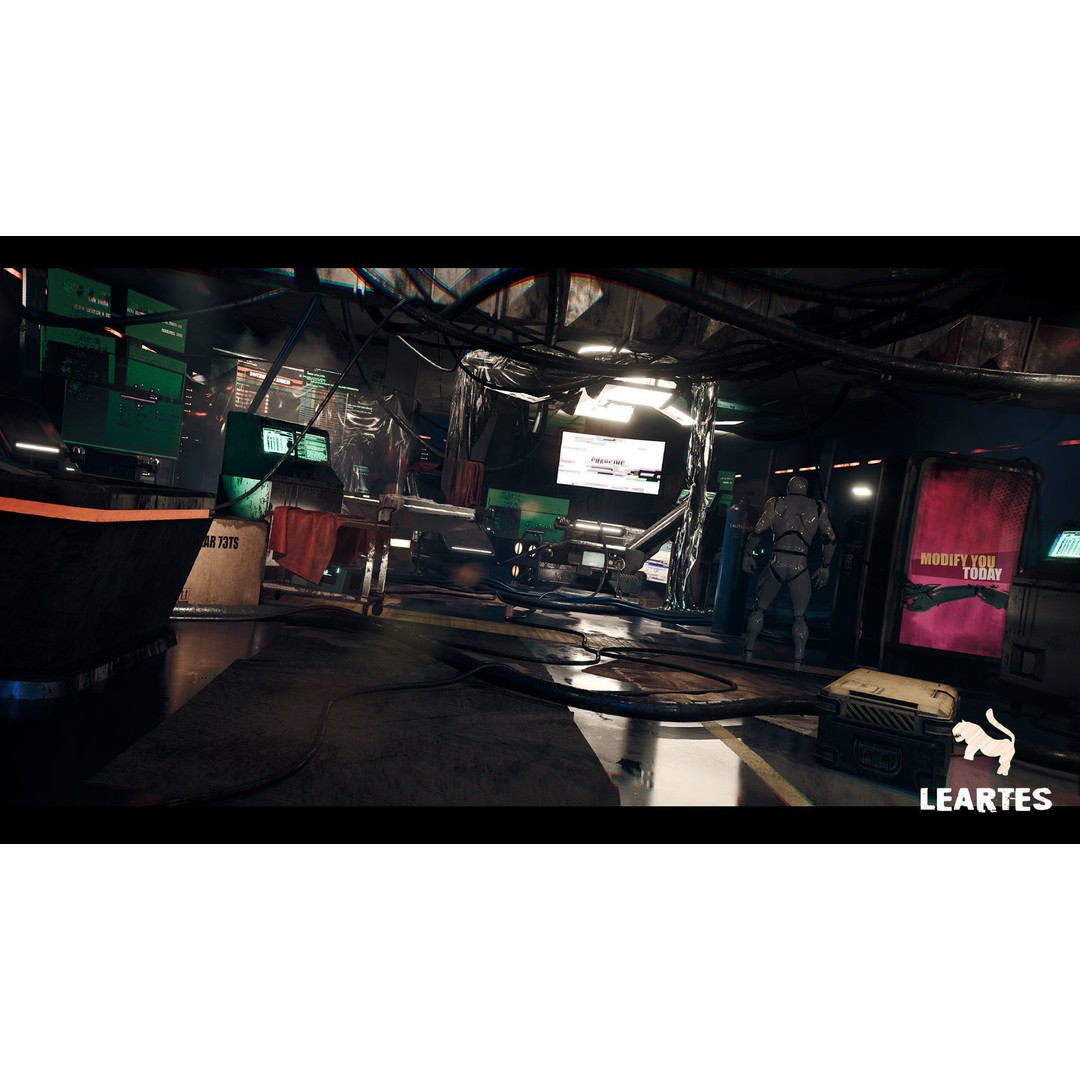 Cyberpunk City 3D Model – Low Poly Game Asset Bundle, FBX - View 11