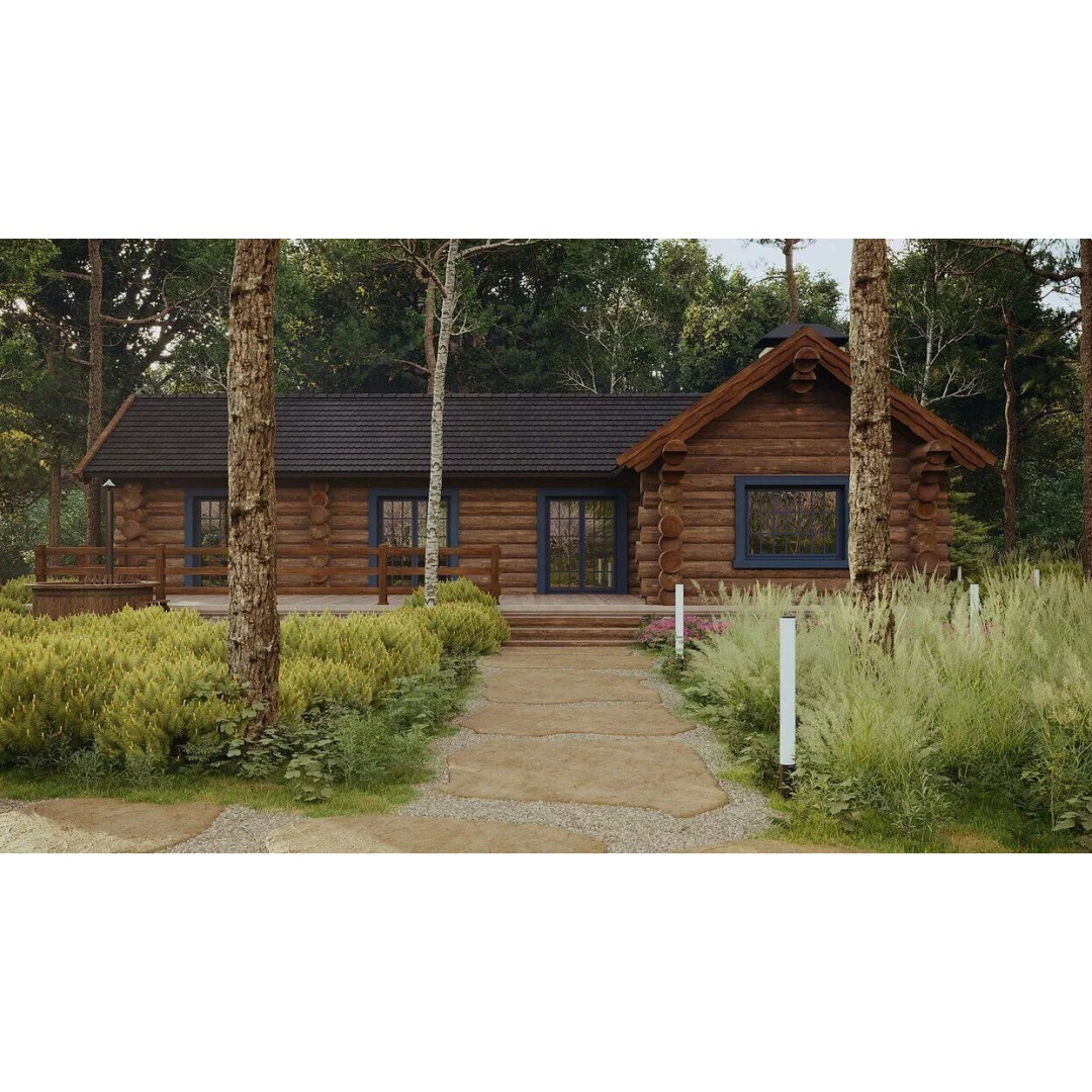 Exterior Scene 3D Model – Realistic Architectural Landscape, FBX - View 22