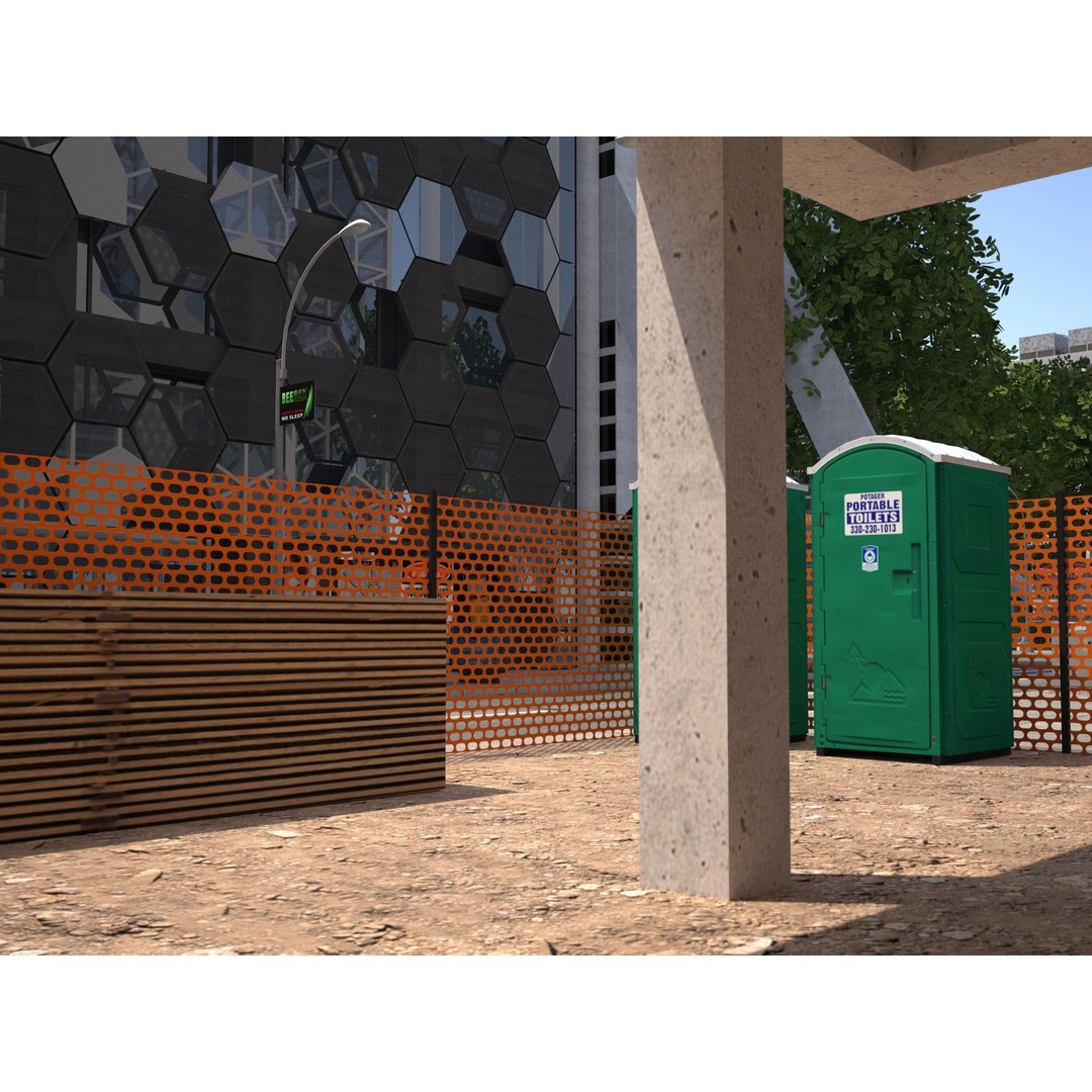 Belfort City 3D Model – Low-Poly Modular City Blocks, FBX