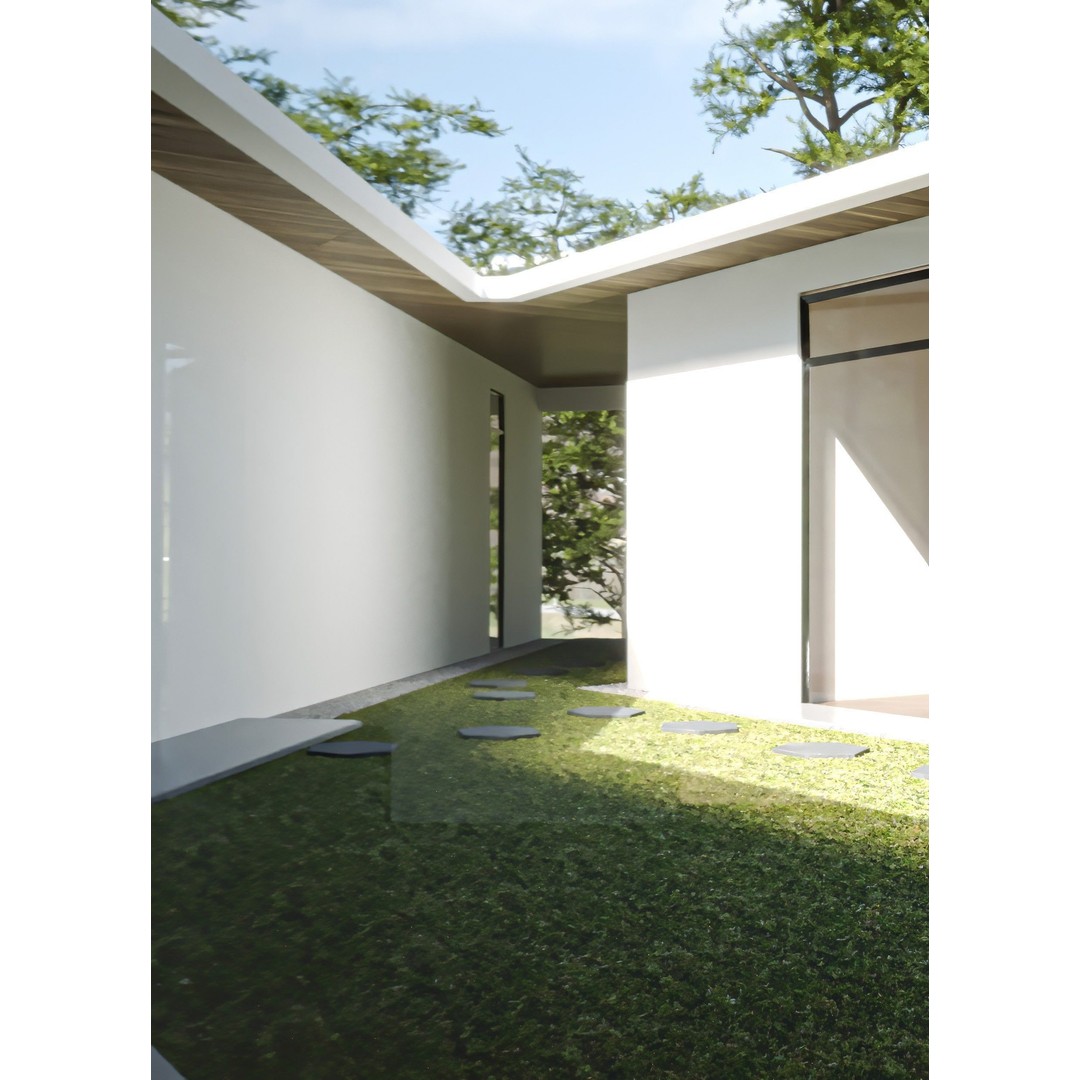Mountain Villa House 3D Model – Low Poly Exterior Asset, FBX & Blender - View 14