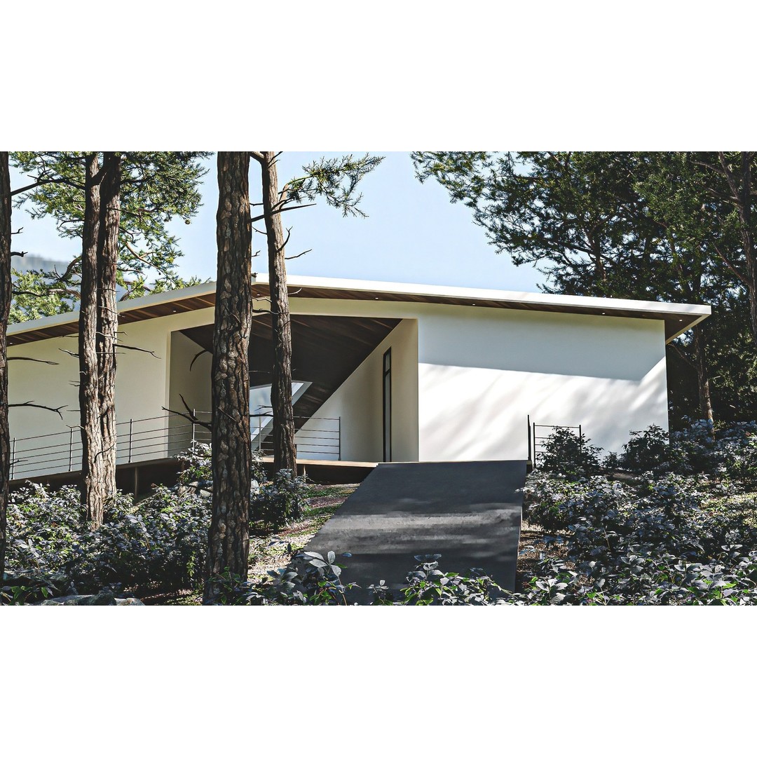 Mountain Villa House 3D Model – Low Poly Exterior Asset, FBX & Blender - View 8