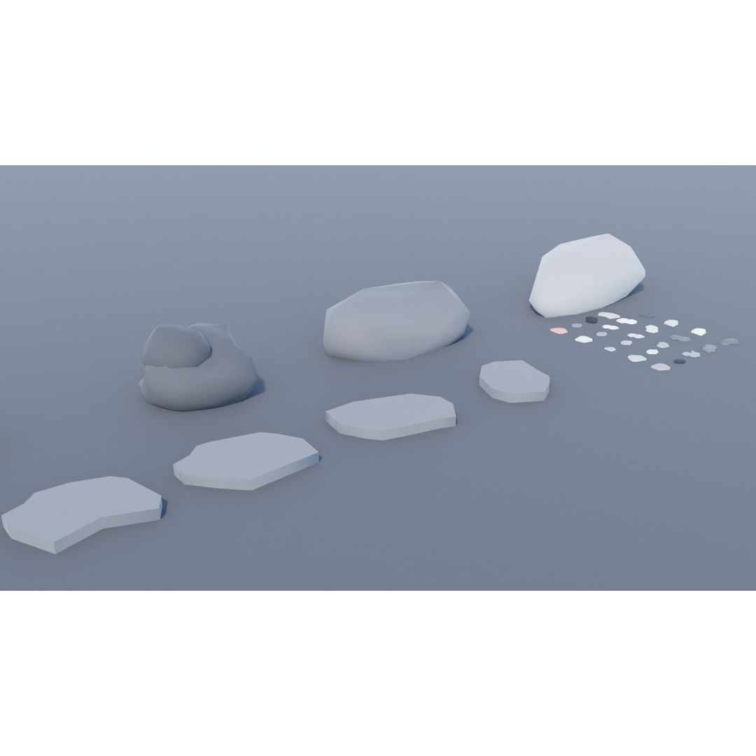 Village Asset Pack 3D Model – Low Poly Environment with Animals and Buildings - View 54