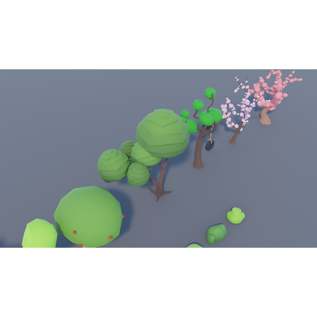 Village Asset Pack 3D Model – Low Poly Environment with Animals and Buildings - View 82