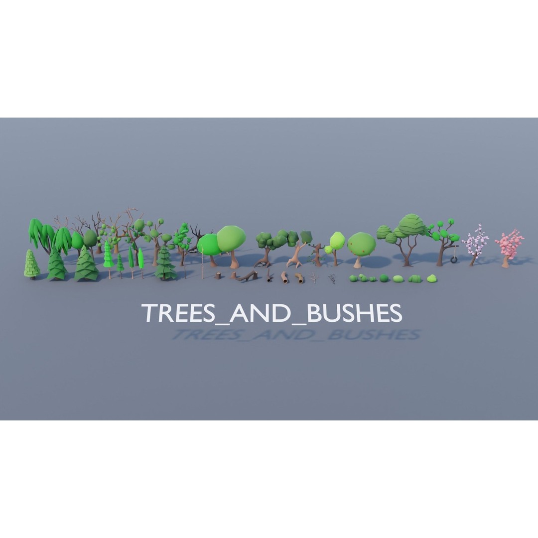 Village Asset Pack 3D Model – Low Poly Environment with Animals and Buildings - View 84
