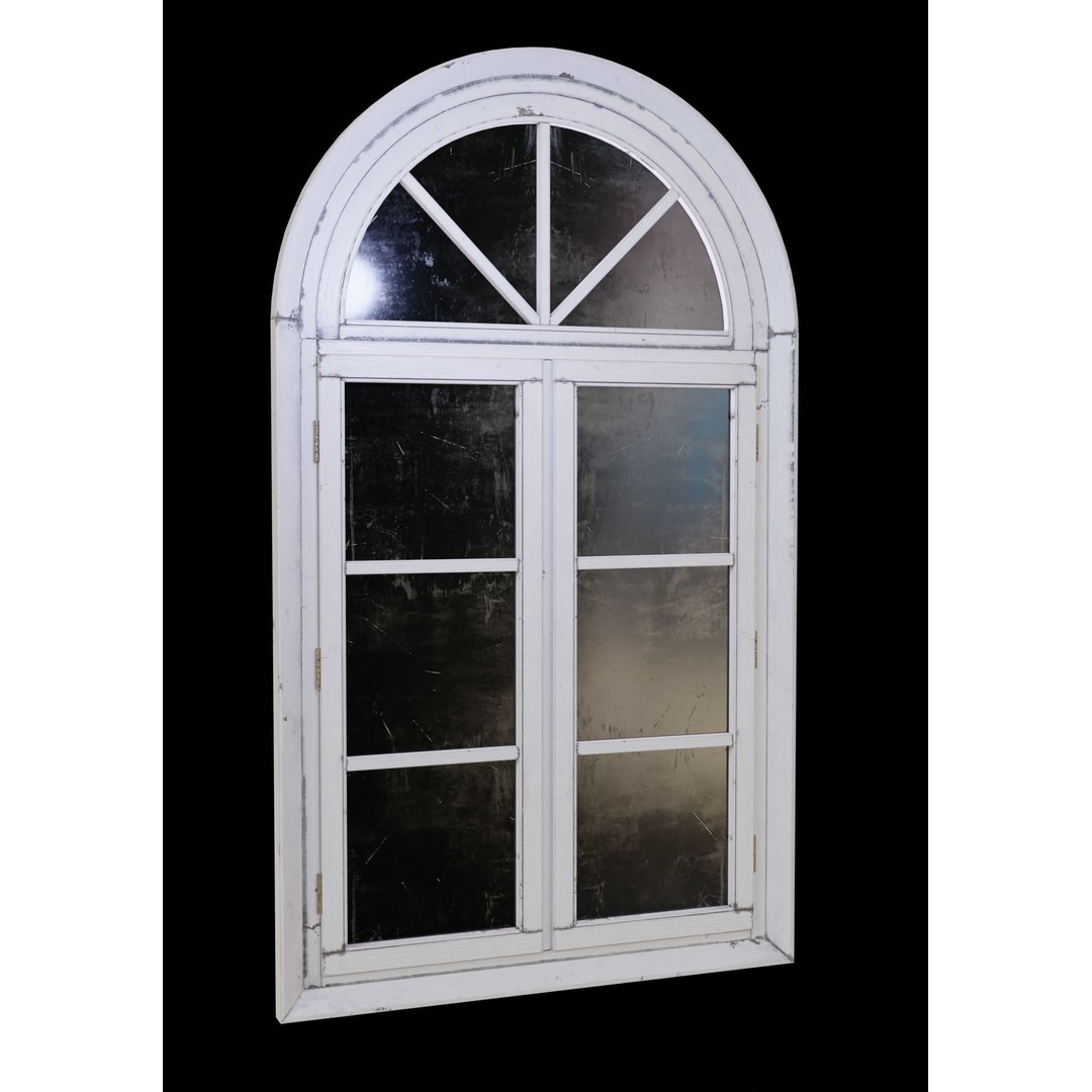 Old Windows 3D Model – Low Poly Architectural Asset, FBX - View 12