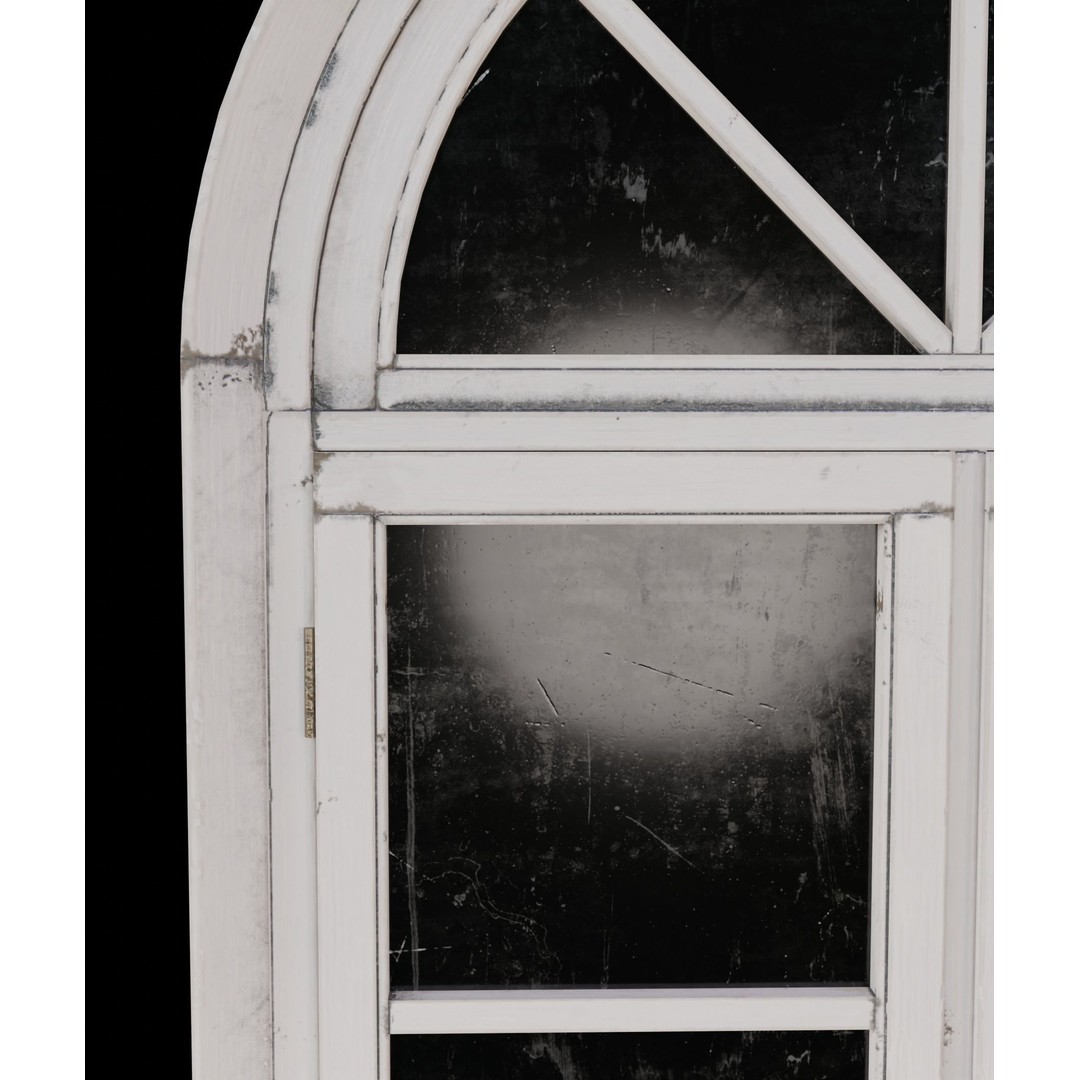 Old Windows 3D Model – Low Poly Architectural Asset, FBX - View 20