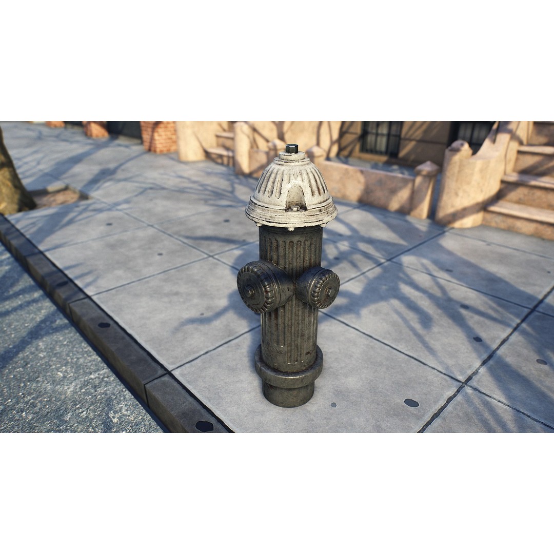 Brooklyn Block 3D Model – Low Poly Game Ready Cityscape, FBX - View 13