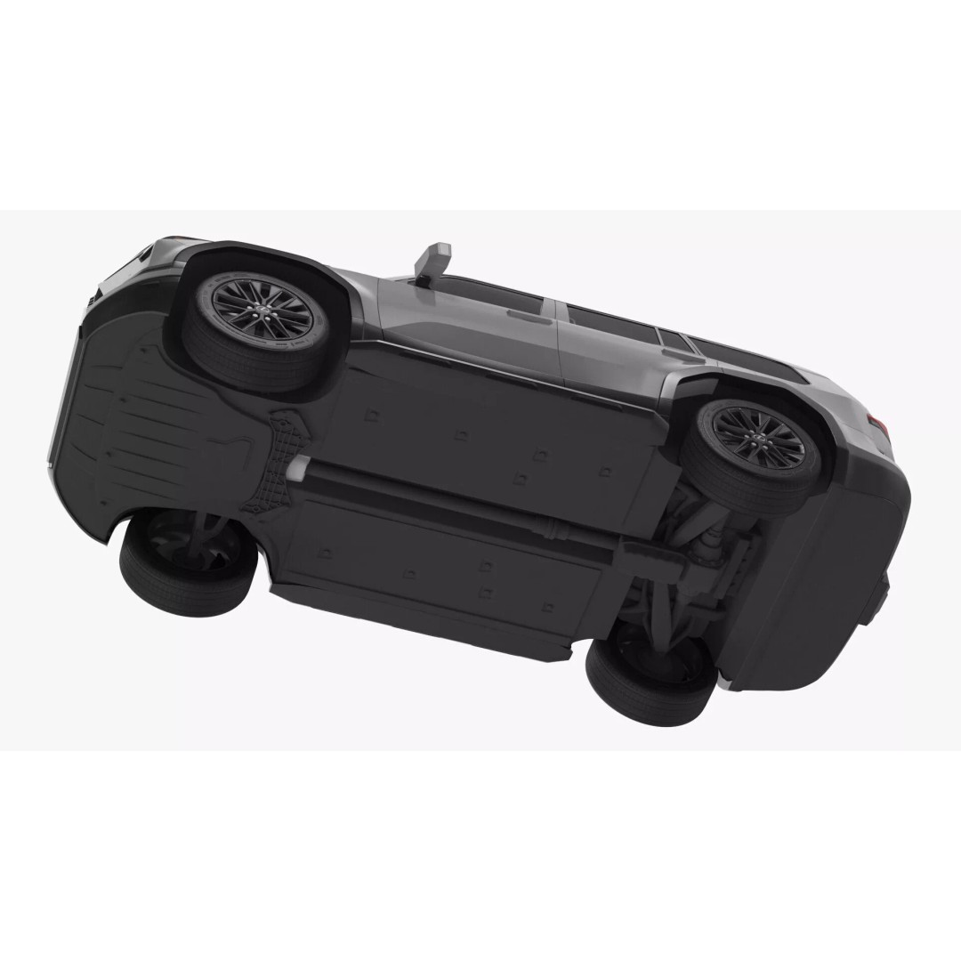 Lexus GX 550 Premium White 3D Model – High Poly PBR SUV Asset, FBX - View 16