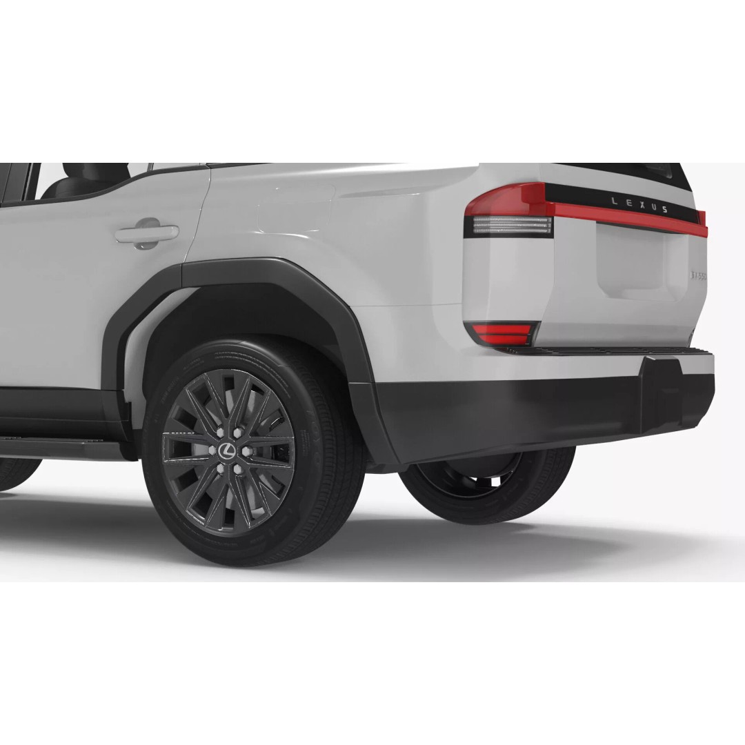 Lexus GX 550 Premium White 3D Model – High Poly PBR SUV Asset, FBX - View 20