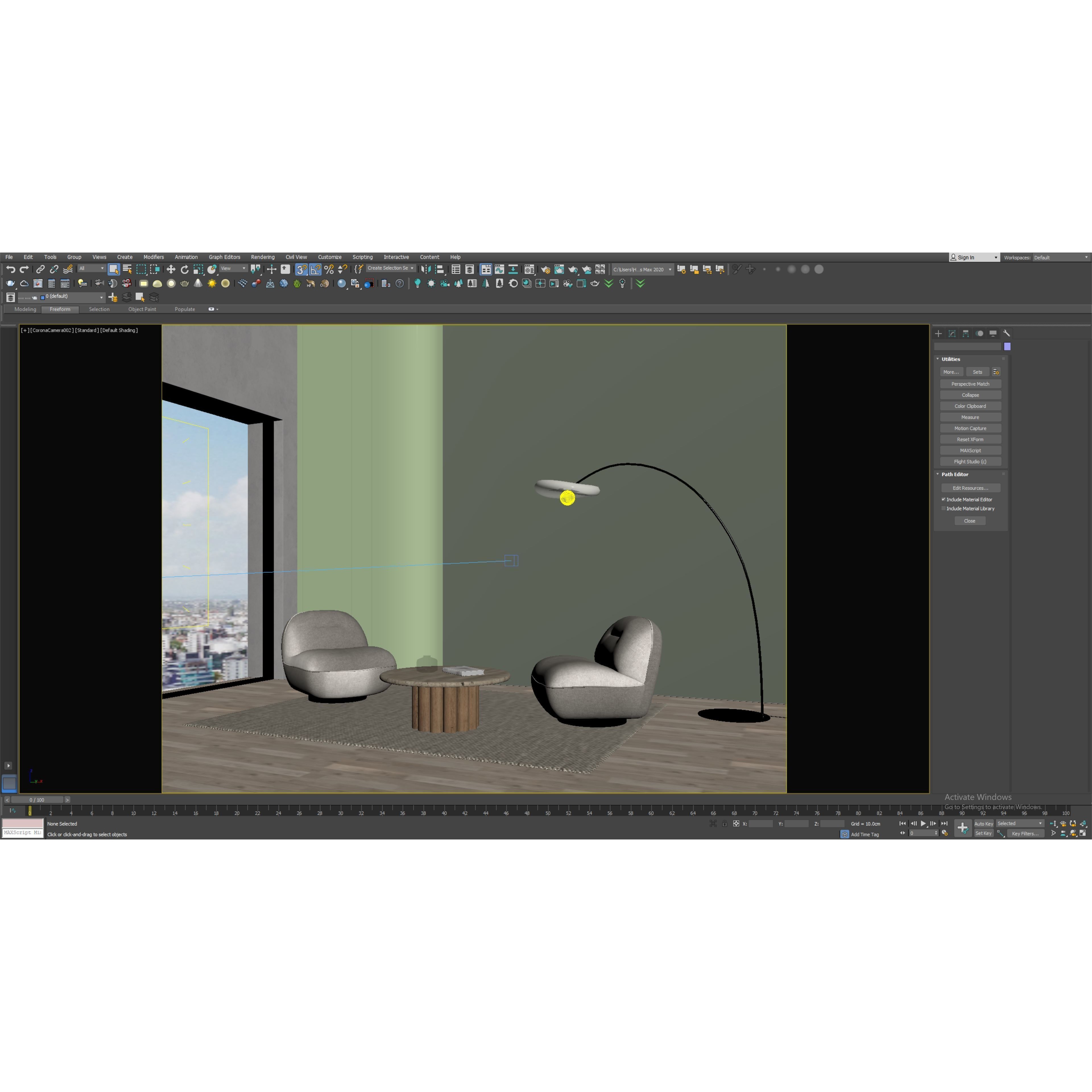 Fully Textured Interior Scene - Game-Ready 3D Model - View 7